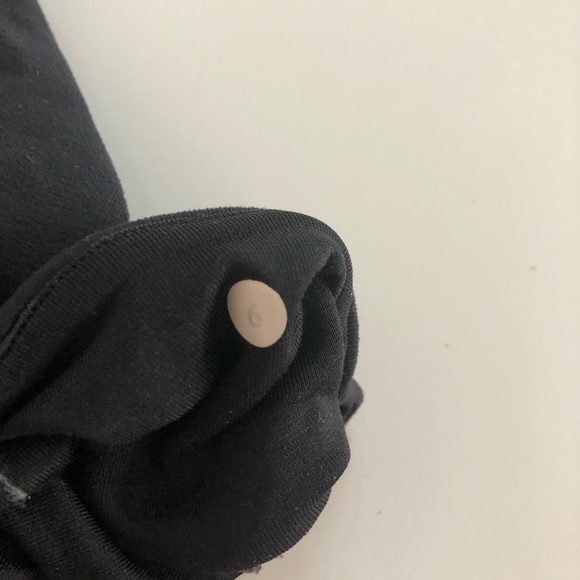 LULULEMON CAPRI BLACK SIZE 6 - Picture 7 of 8